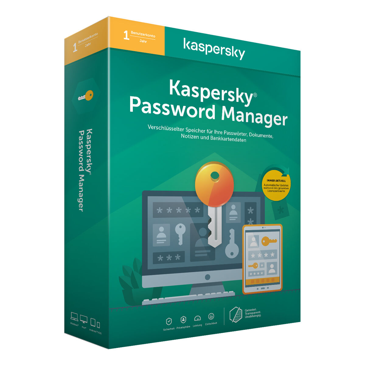 Kaspersky_Password_Manager_537 Kaspersky Password Manager | 1 Gerät | 1 Jahr