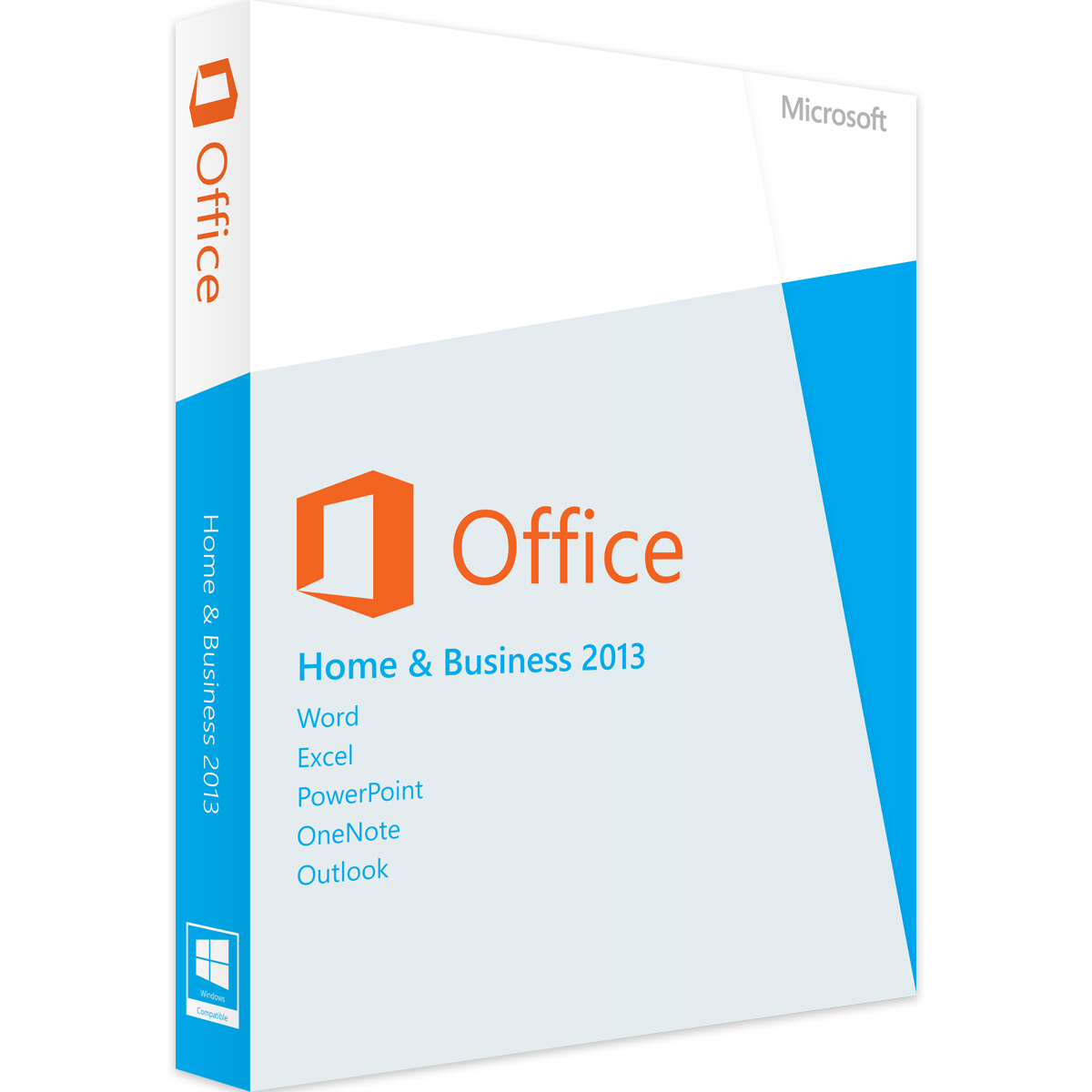 Microsoft Office 2013 Home and Business Cover