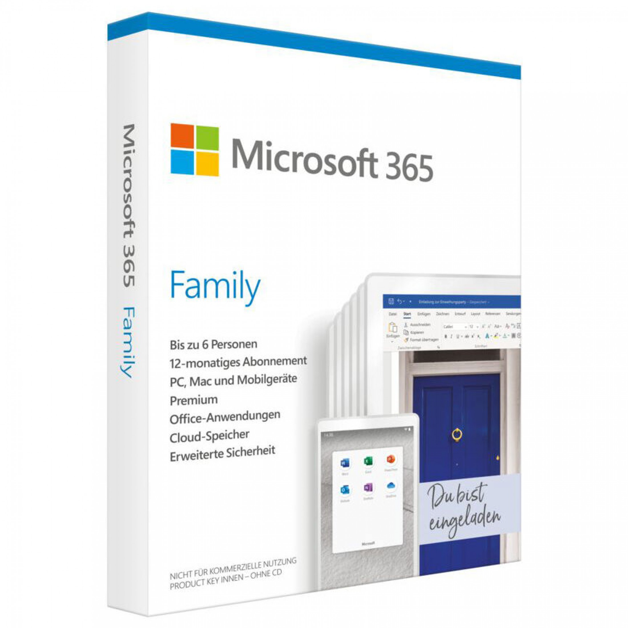 365-family Microsoft 365 Family (6 User / 1 Jahr) | für PC/Mac/Mobilgeräte