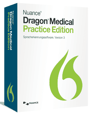 Box-Medical3-Spracherkennung Nuance Dragon Medical Practice Edition 3