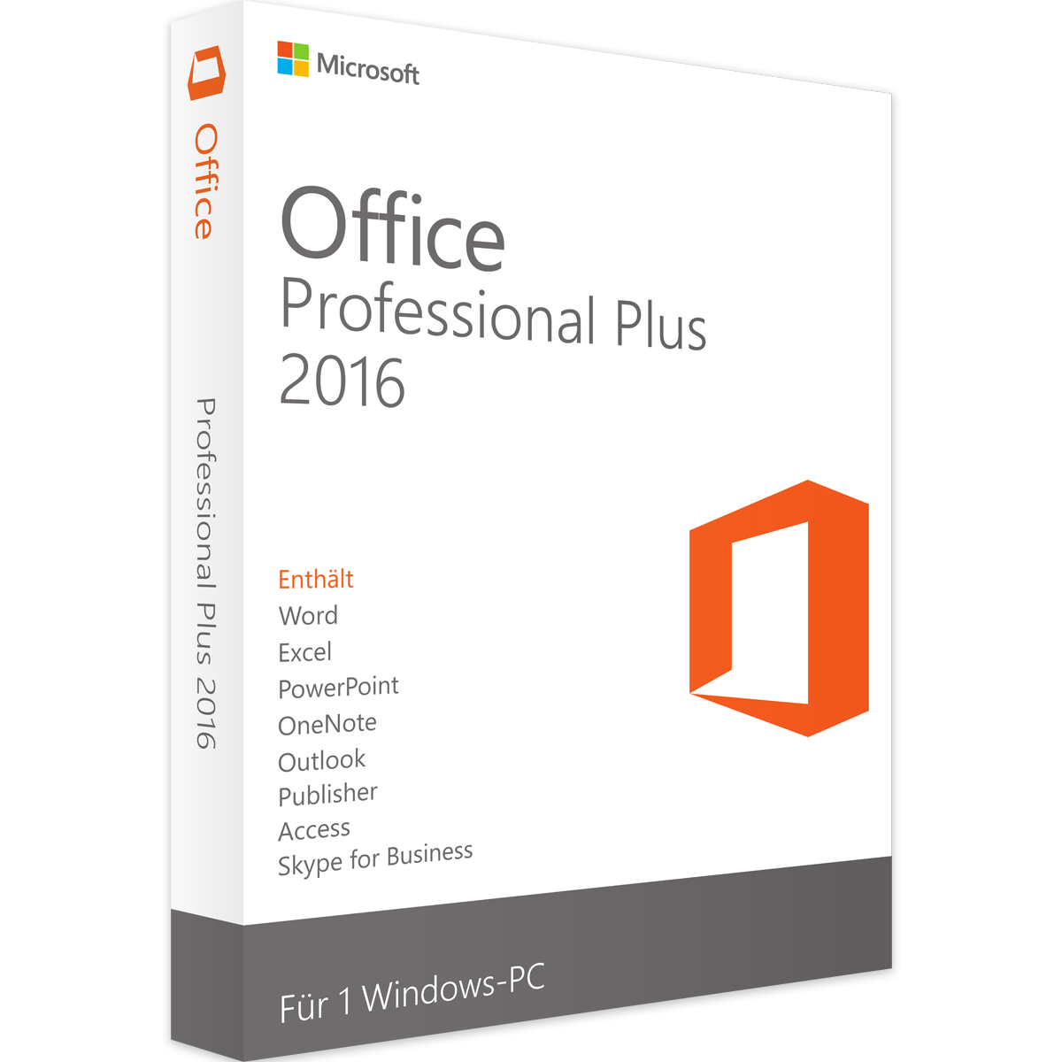 Microsoft Office 2016 Professional Plus Cover