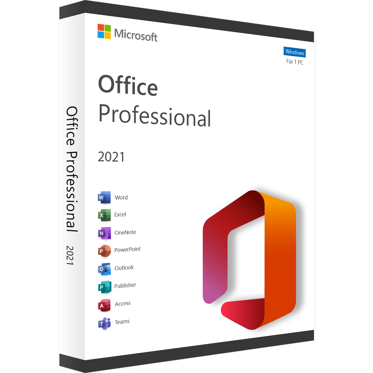 office2021-Professional Microsoft Office 2021 Professional | Accountgebunden