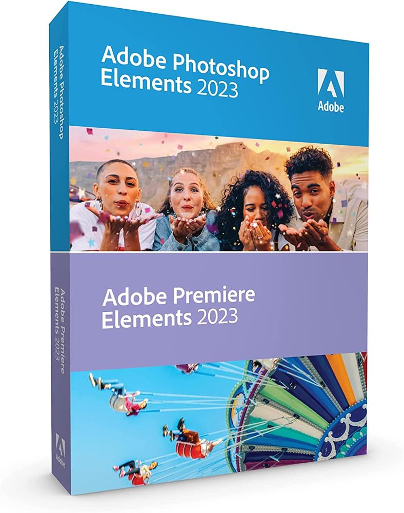 Adobe Photoshop + Premiere Elements 2023
