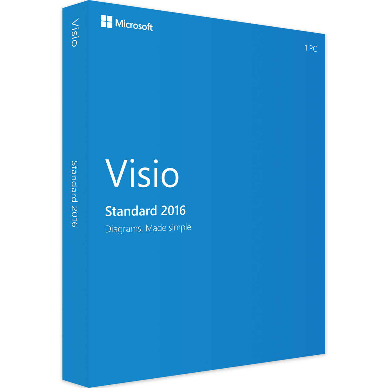 Visio-Standard-2016-sm24 Microsoft Visio 2016 Standard Cover