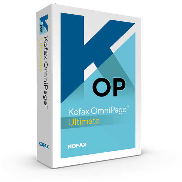 Kofax_OmniPageUltimate_ KOFAX Omnipage 19 Ultimate Cover